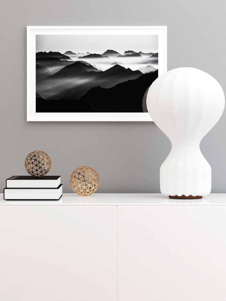 Mountains - Art Print Poster