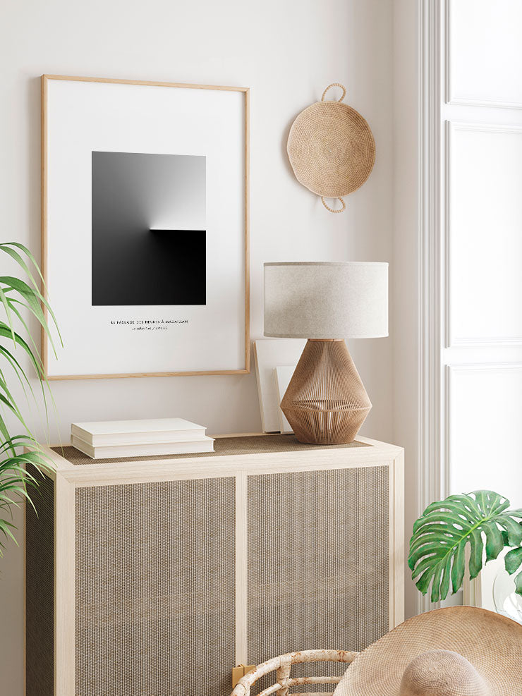 Le Passage Des Heures A Madaillan - Art Print Poster