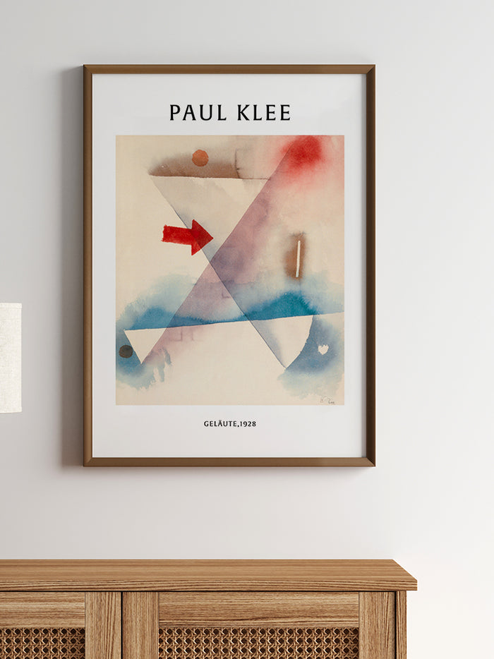 Paul Klee Gelaute - Art Print Poster