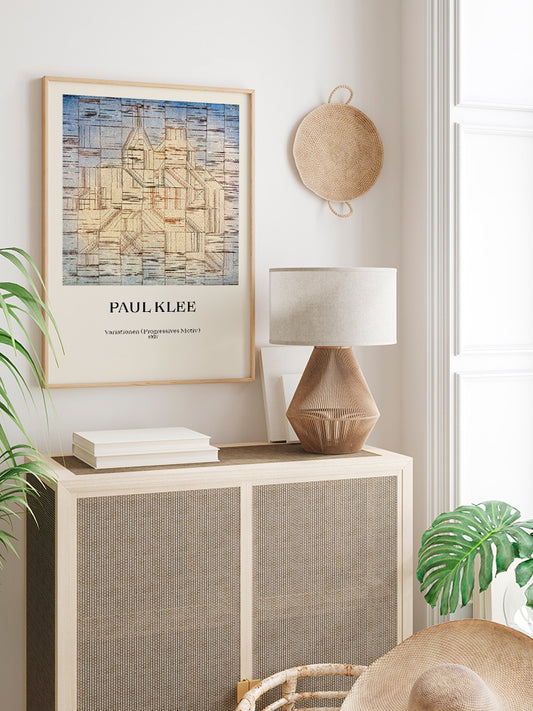 Paul Klee Variations Poster - Giclée Baskı