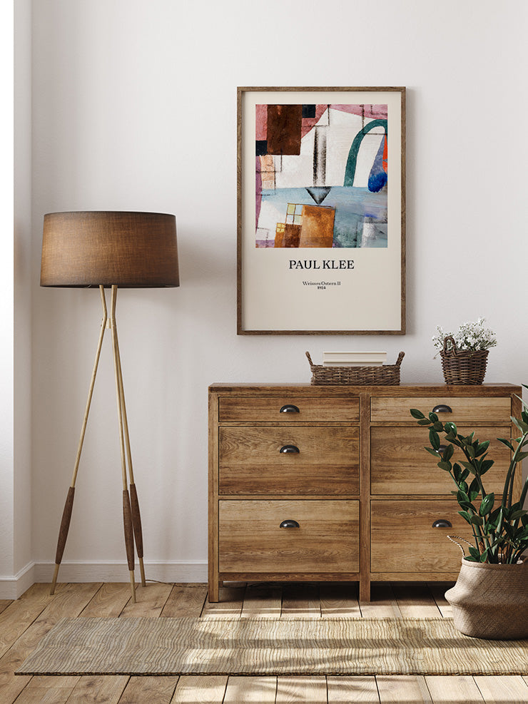 Paul Klee White Easter N2 - Art Print Poster