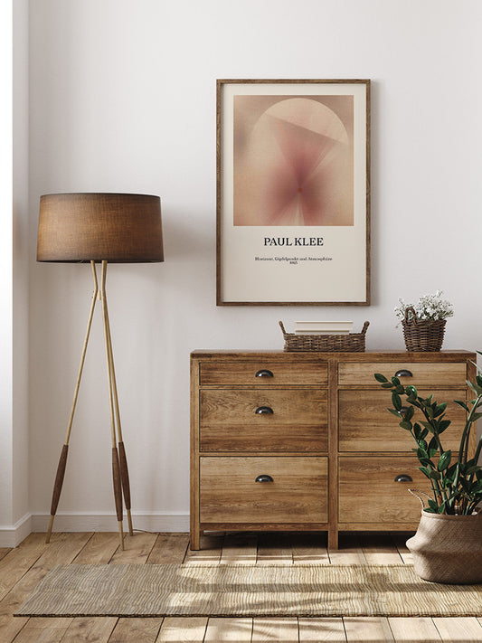 Paul Klee Horizon, Zenith And Atmosphere Poster - Giclée Baskı