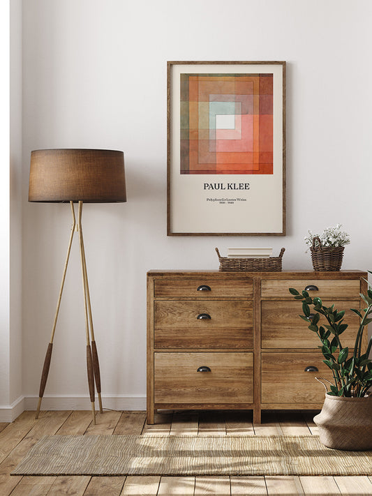 Paul Klee Polyphon Poster - Giclée Baskı
