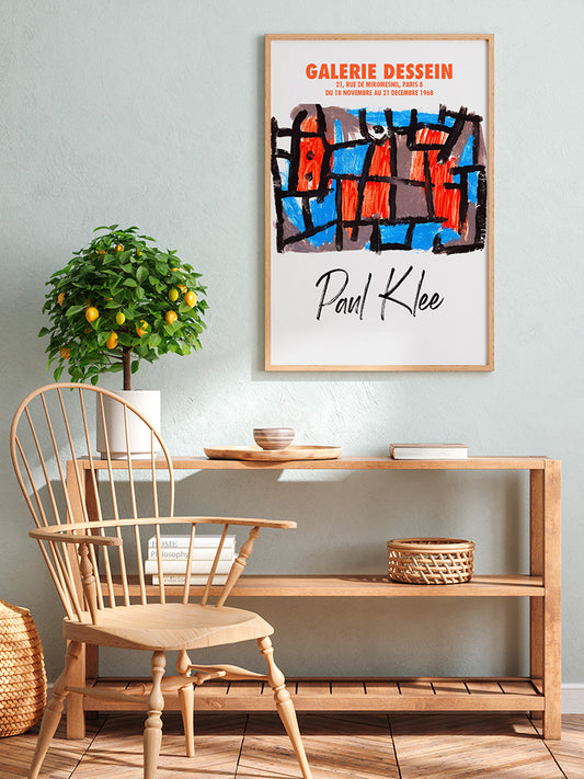 Paul Klee Afiş N5 Poster - Giclée Baskı