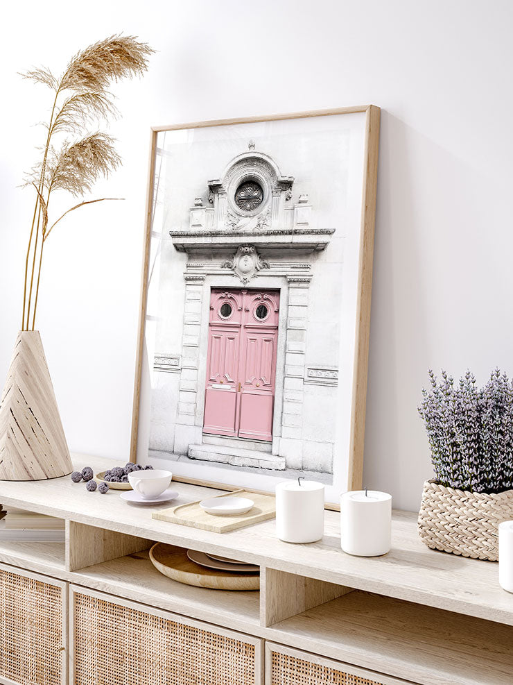 Pembe Kapı - Art Print Poster