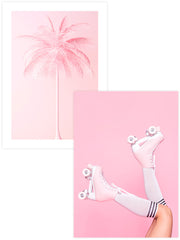 Cool Pink Combination Poster Seti