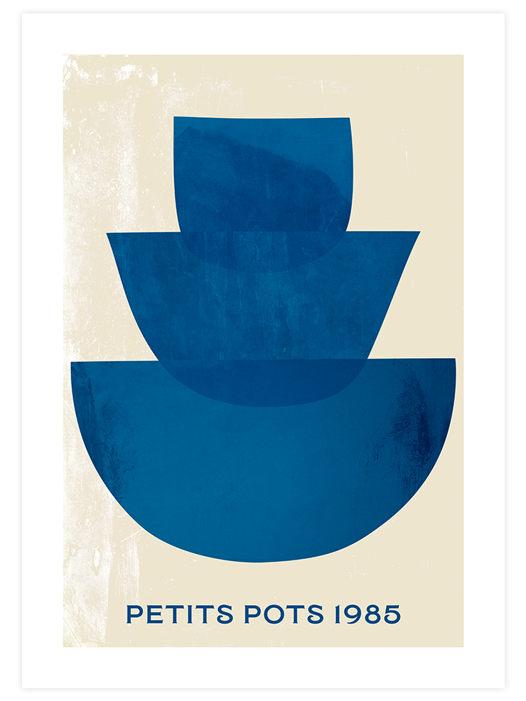 Petits Pots - Art Print Sanatsal Poster