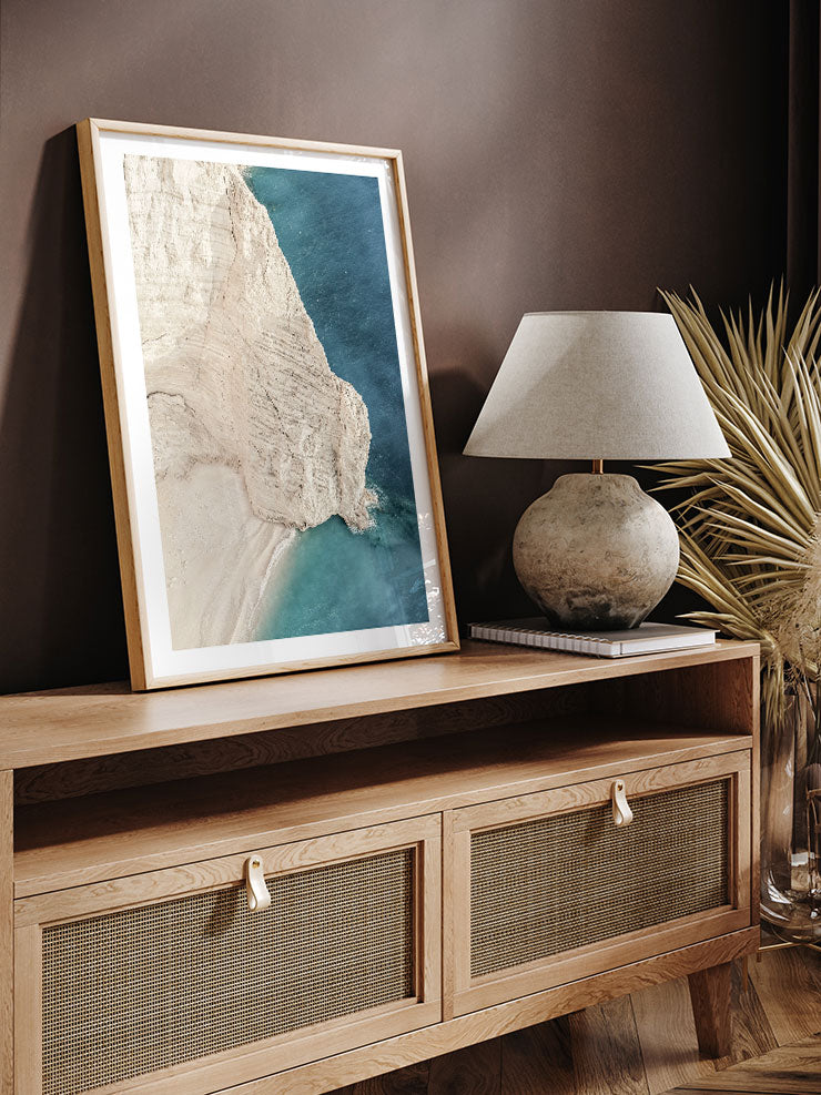 Quiet Beach - Art Print Poster