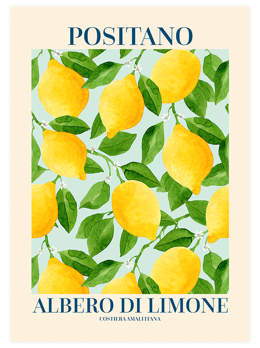 Albero Di Limone Poster - Giclée Baskı