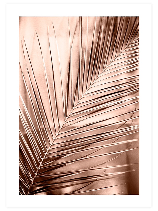 Altın Palmiye Poster - Giclée Baskı
