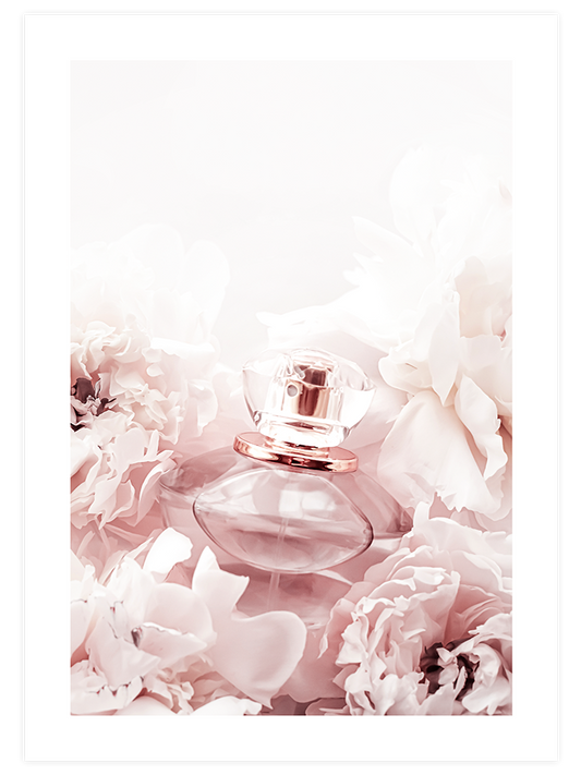 Arôme Rose Poster - Giclée Baskı