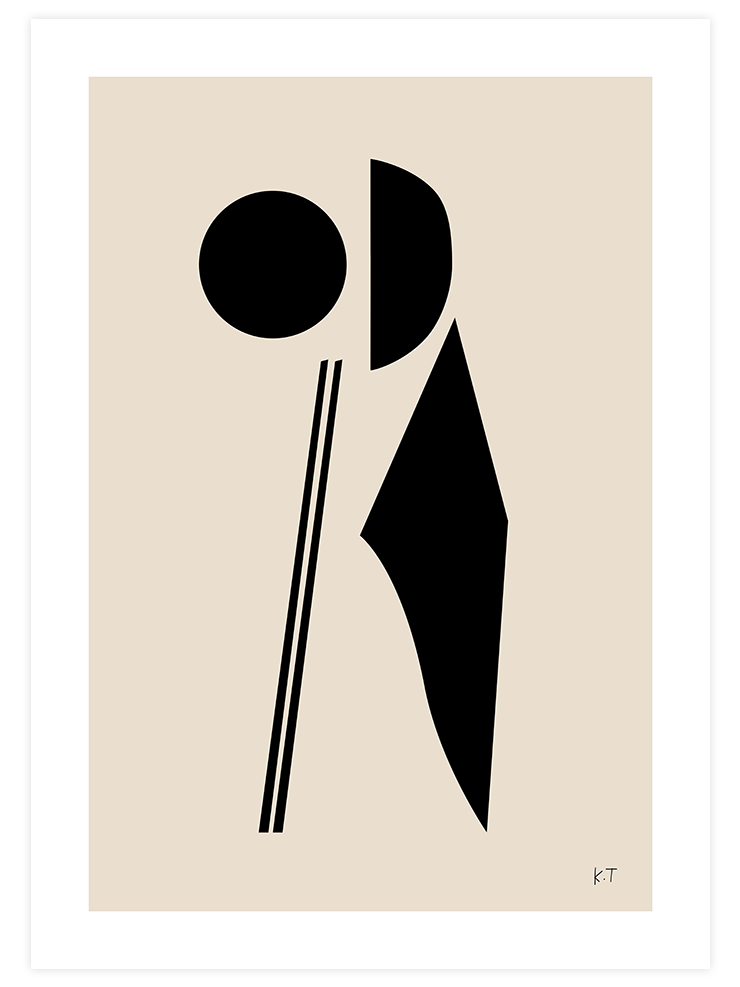 Balancing 1 - Art Print Sanatsal Poster