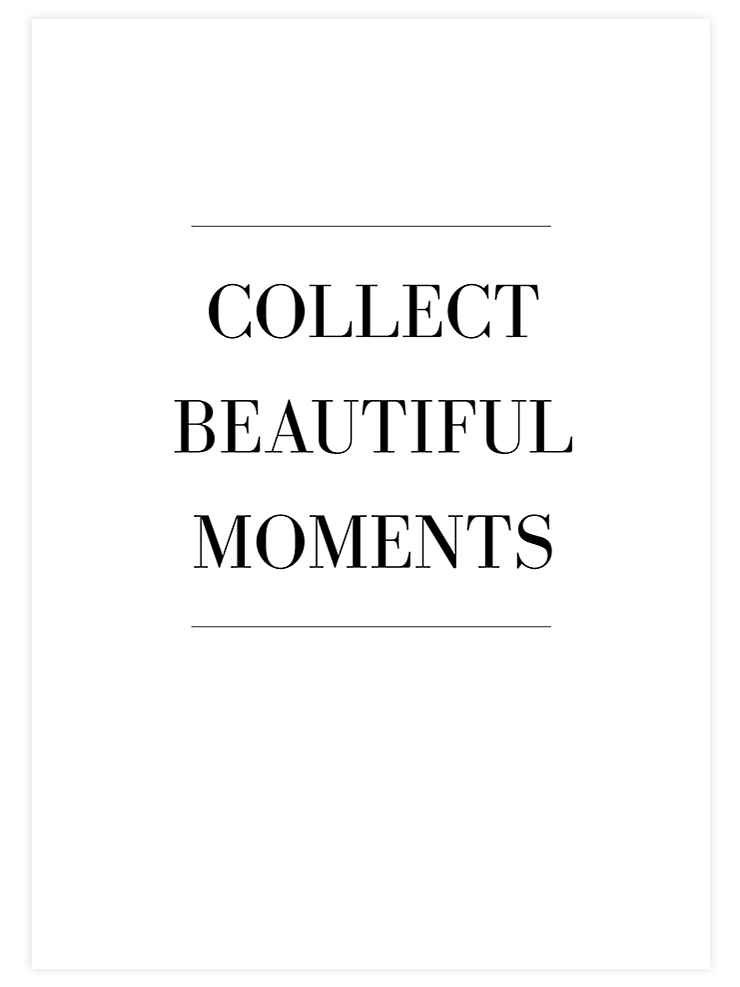Beautiful Moments - Art Print Poster