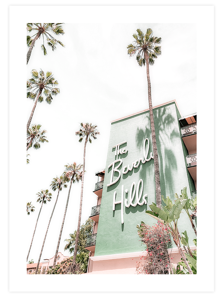 Beverly Hills - Art Print Fotoğraflar Poster