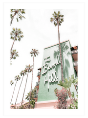 Beverly Hills Poster - Giclée Baskı