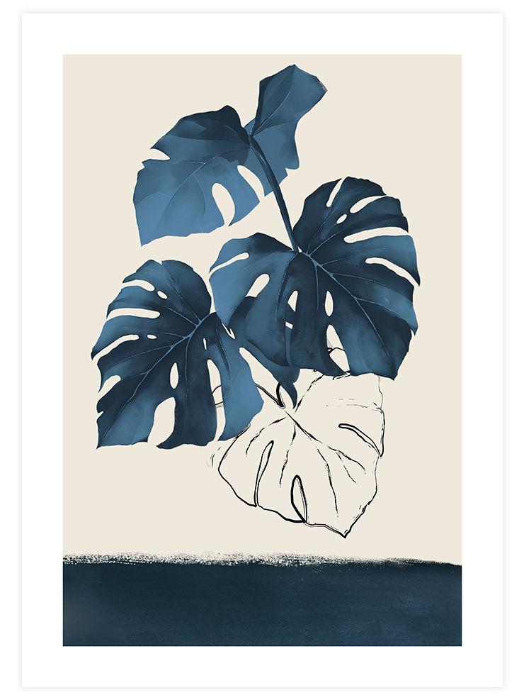 Blue Marine - Art Print Poster