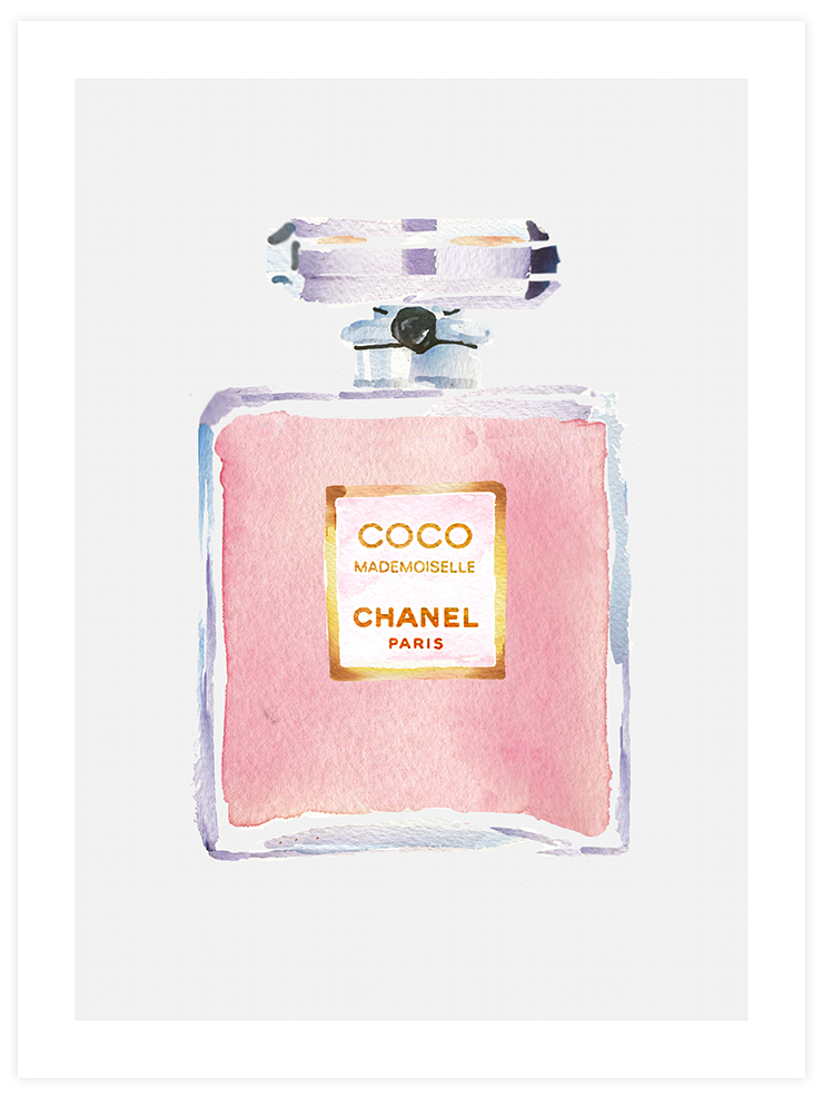 CHANEL N°5 アートプリント 大判 Le Parfum Chanel N5 Poster | Moda Temalı Dekoratif Poster