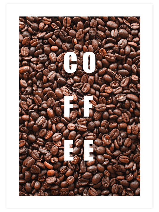 Coffee Poster - Giclée Baskı