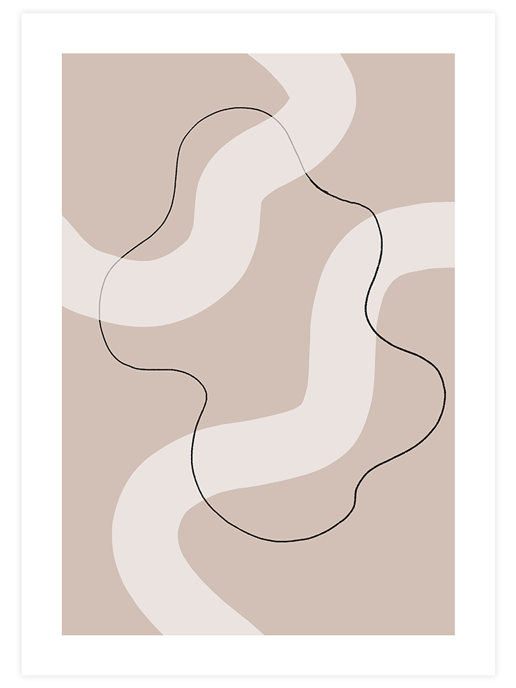 Dönemeçler Üç - Art Print Sanatsal Poster