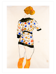 Egon Schiele Art N3 Poster - Giclée Baskı