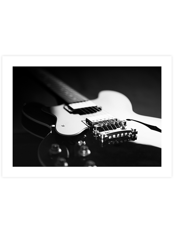 Elektro Gitar - Art Print Fotoğraflar Poster