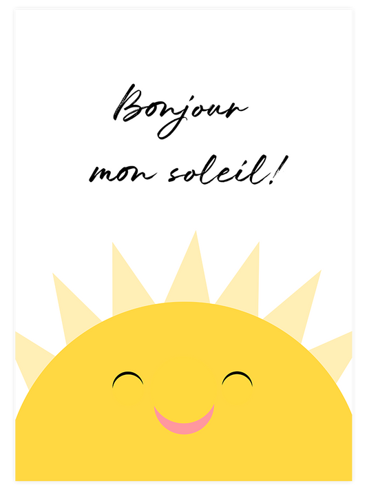 Güneşim Poster - Giclée Baskı