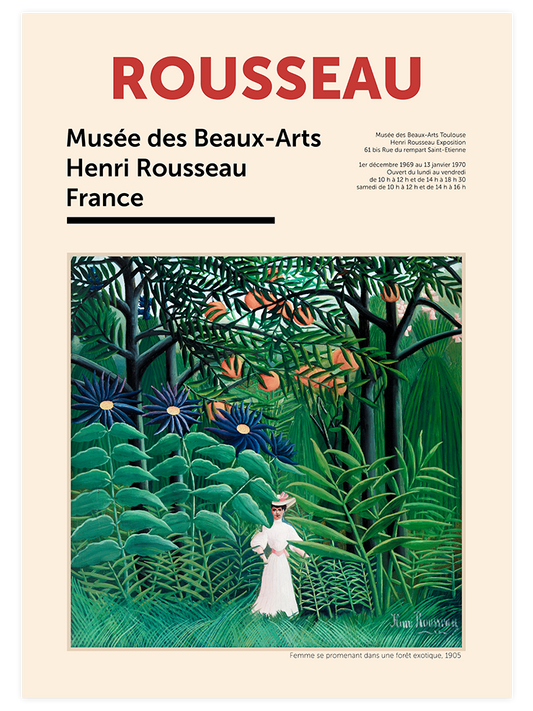 Henri Rousseau Afiş N2 Poster - Giclée Baskı
