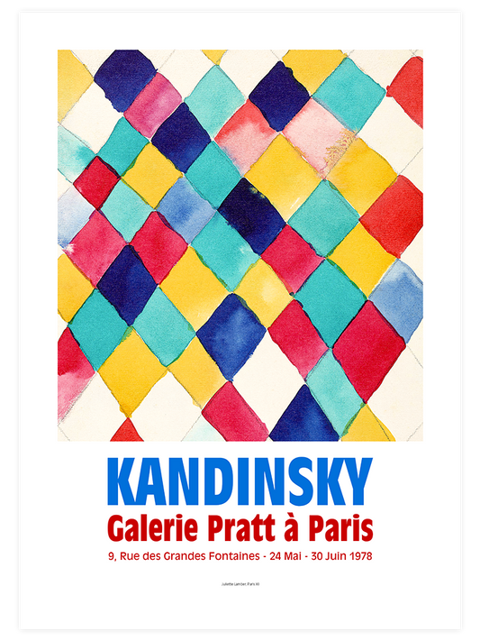 Kandinsky Afiş N8 Poster - Giclée Baskı