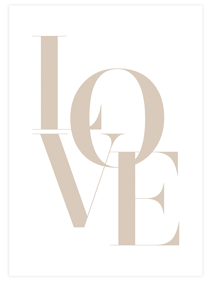 Love N5 - Art Print Poster