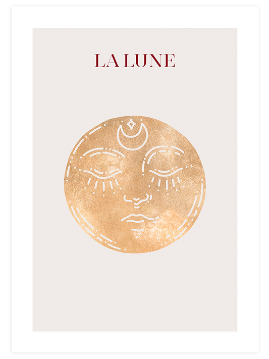 Luna Poster - Giclée Baskı