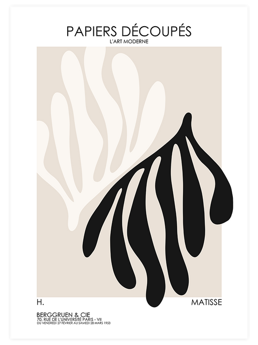 Matisse Soyut Afiş N1 Poster - Giclée Baskı