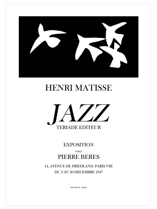 Matisse Jazz Afiş Poster - Giclée Baskı