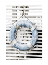 Mavi Deniz Simidi - Art Print