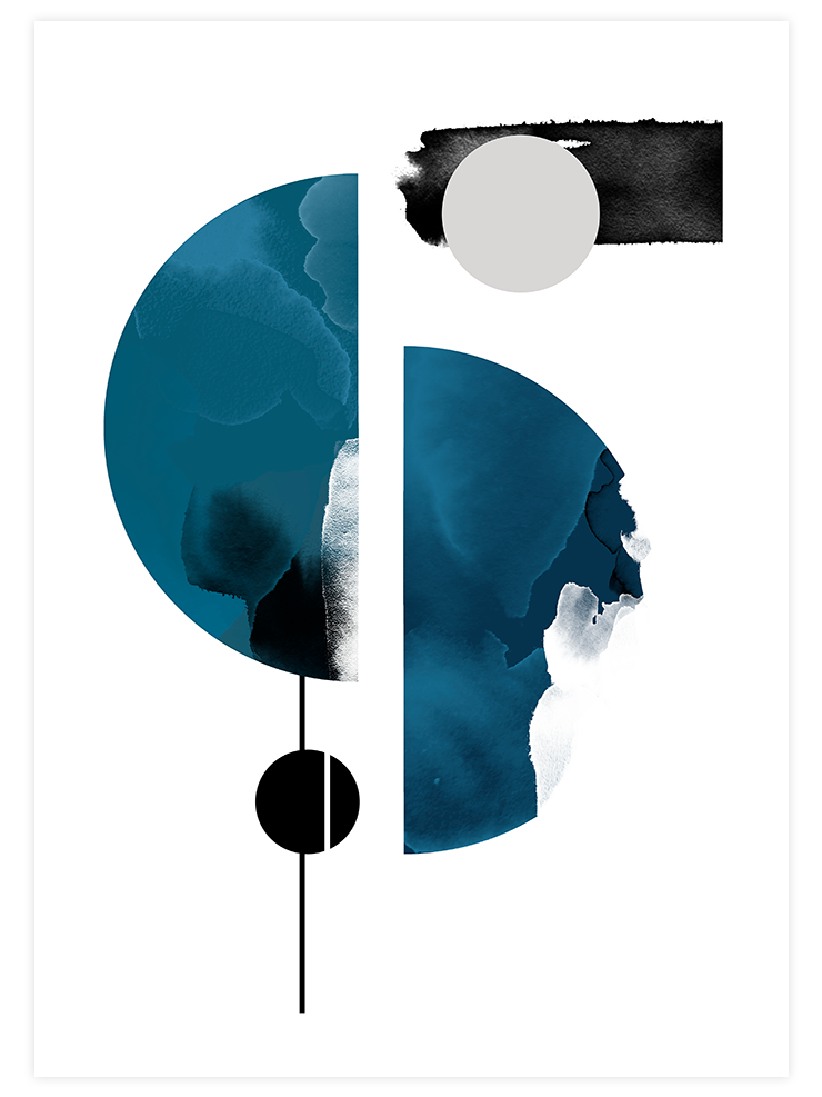 Modern N1 - Art Print Sanatsal Poster