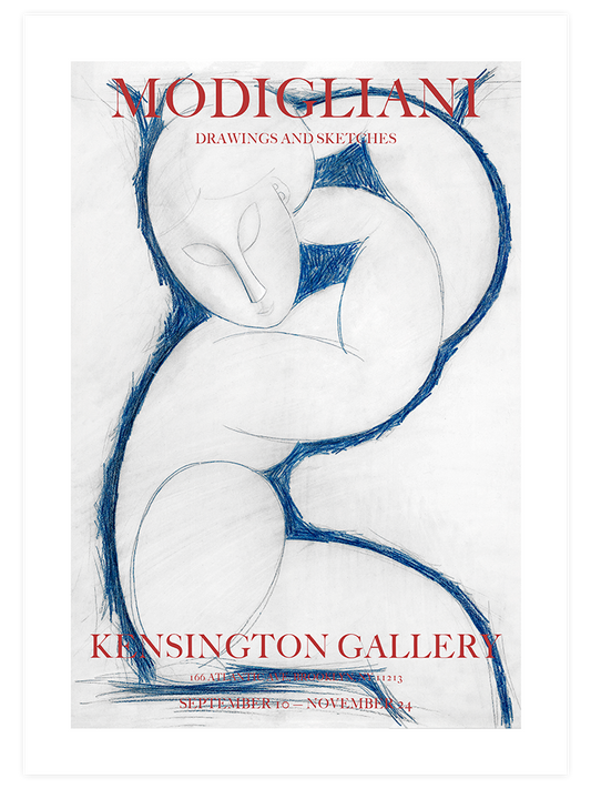 Modigliani Afiş N2 Poster - Giclée Baskı