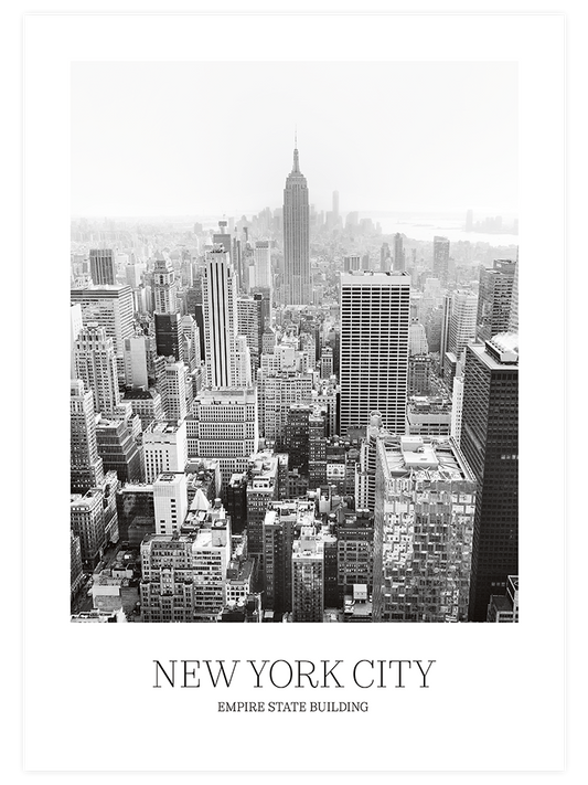 New York City Poster - Giclée Baskı