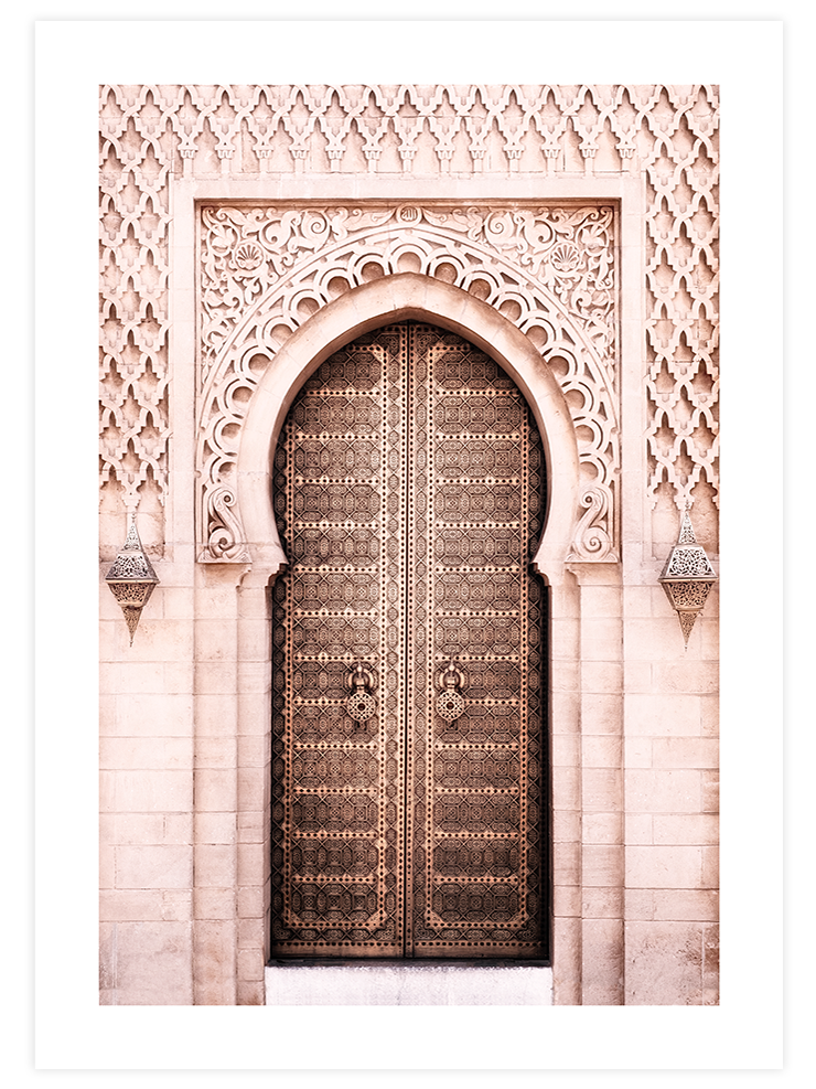 Oriental Door - Art Print Fotoğraflar Poster