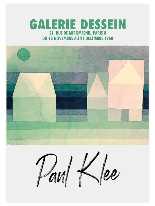 Paul Klee Afiş N1 Poster - Giclée Baskı