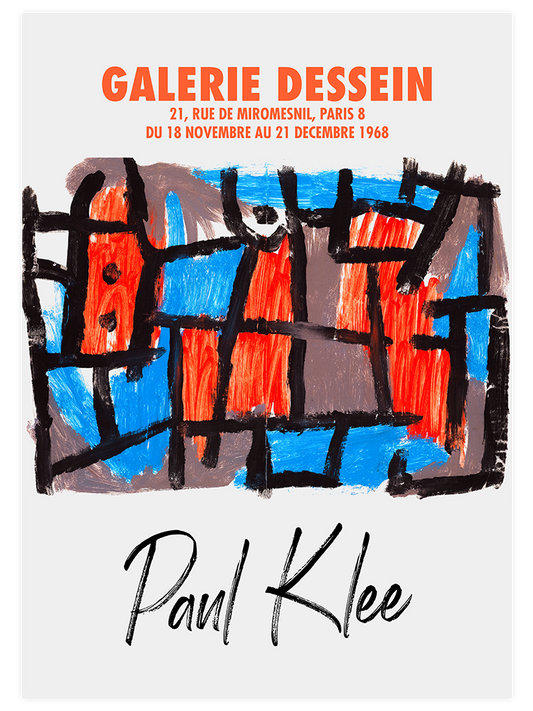 Paul Klee Afiş N5 Poster - Giclée Baskı