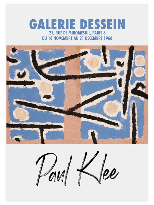 Paul Klee Afiş N6 Poster - Giclée Baskı