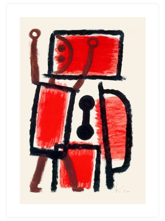 Paul Klee Art N1 Poster - Giclée Baskı
