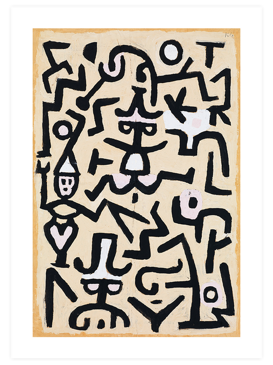 Paul Klee Art N2 Poster - Giclée Baskı