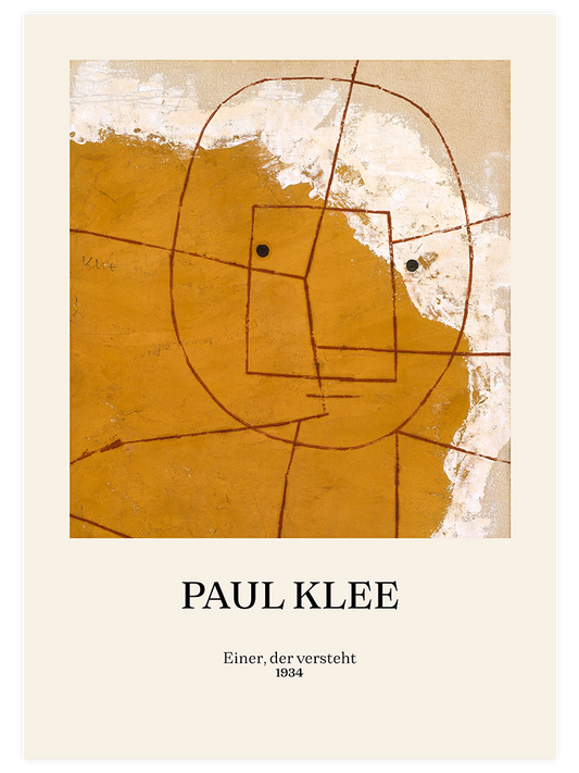 Paul Klee One Who Understands Poster - Giclée Baskı