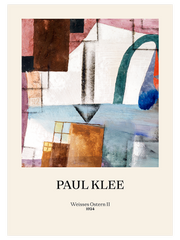 Paul Klee White Easter N2 Poster - Giclée Baskı