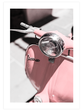Pink Vespa - Art Print