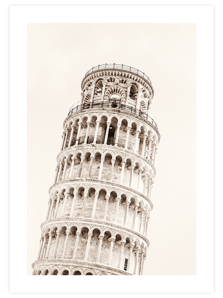 Pi̇sa Kulesi̇ - Art Print Fotoğraflar Poster