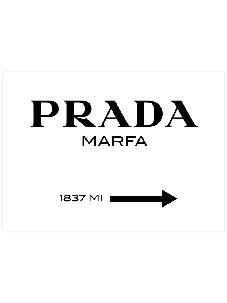 Prada - Art Print Poster