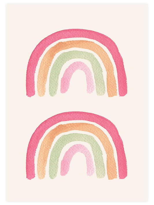 Rainbows Poster - Giclée Baskı