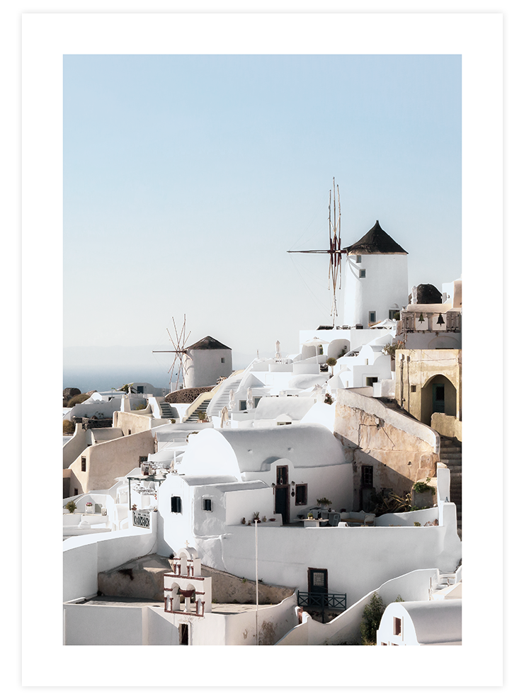 Santorini N2 - Art Print Fotoğraflar Poster