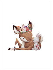 Şirin Bambi Poster - Giclée Baskı